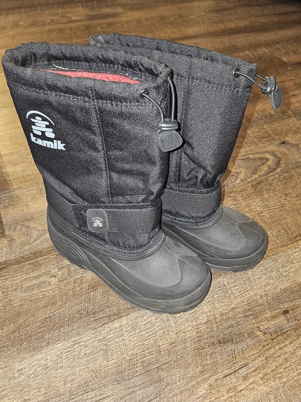 Kamik Kids Black Winter Snow Boots